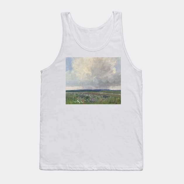 Open Air Oil on Canvas Tank Top by Gallery Digitals